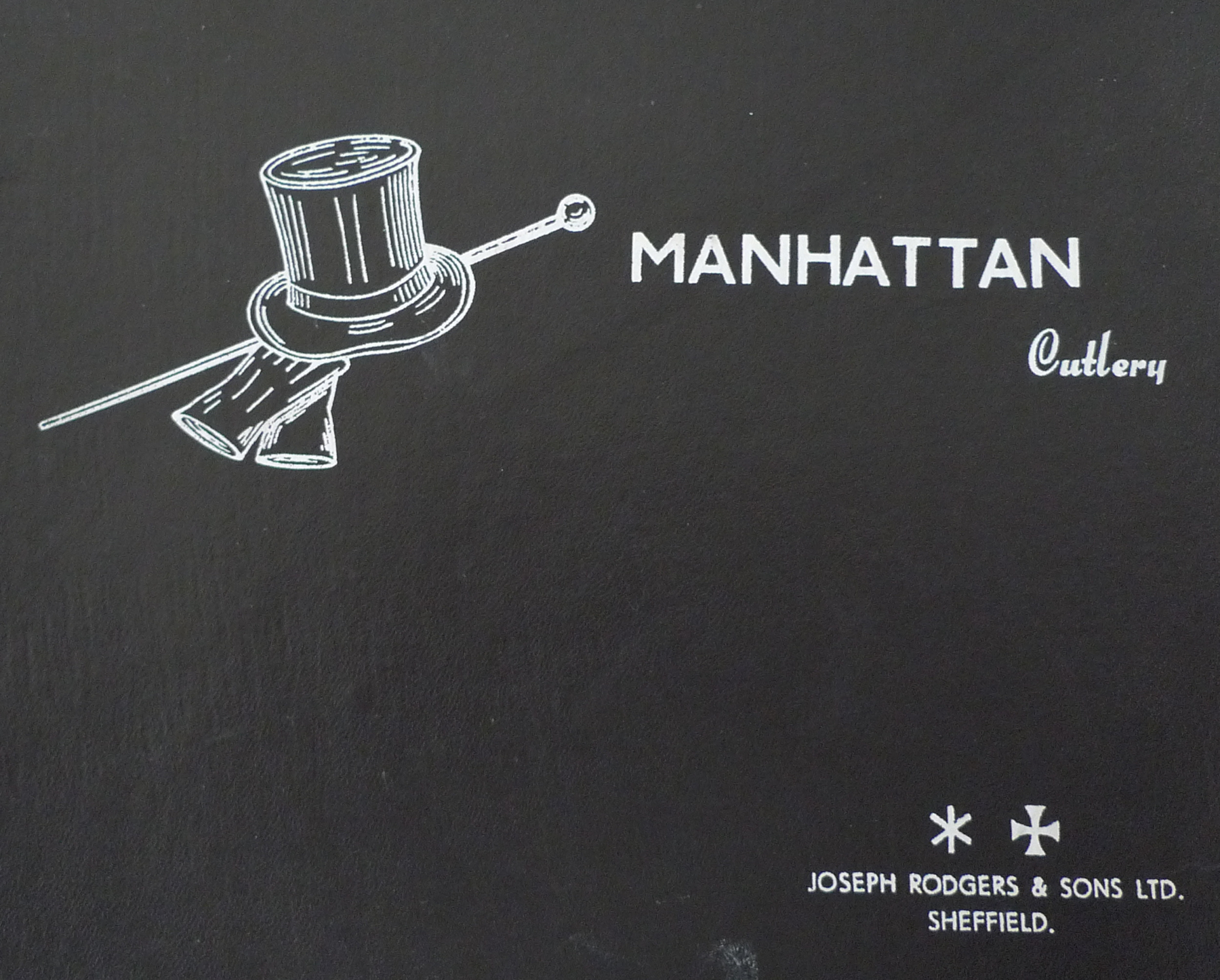 JOSEPH RODGERS ROSEWOOD 'MANHATTAN' CUTLERY SET