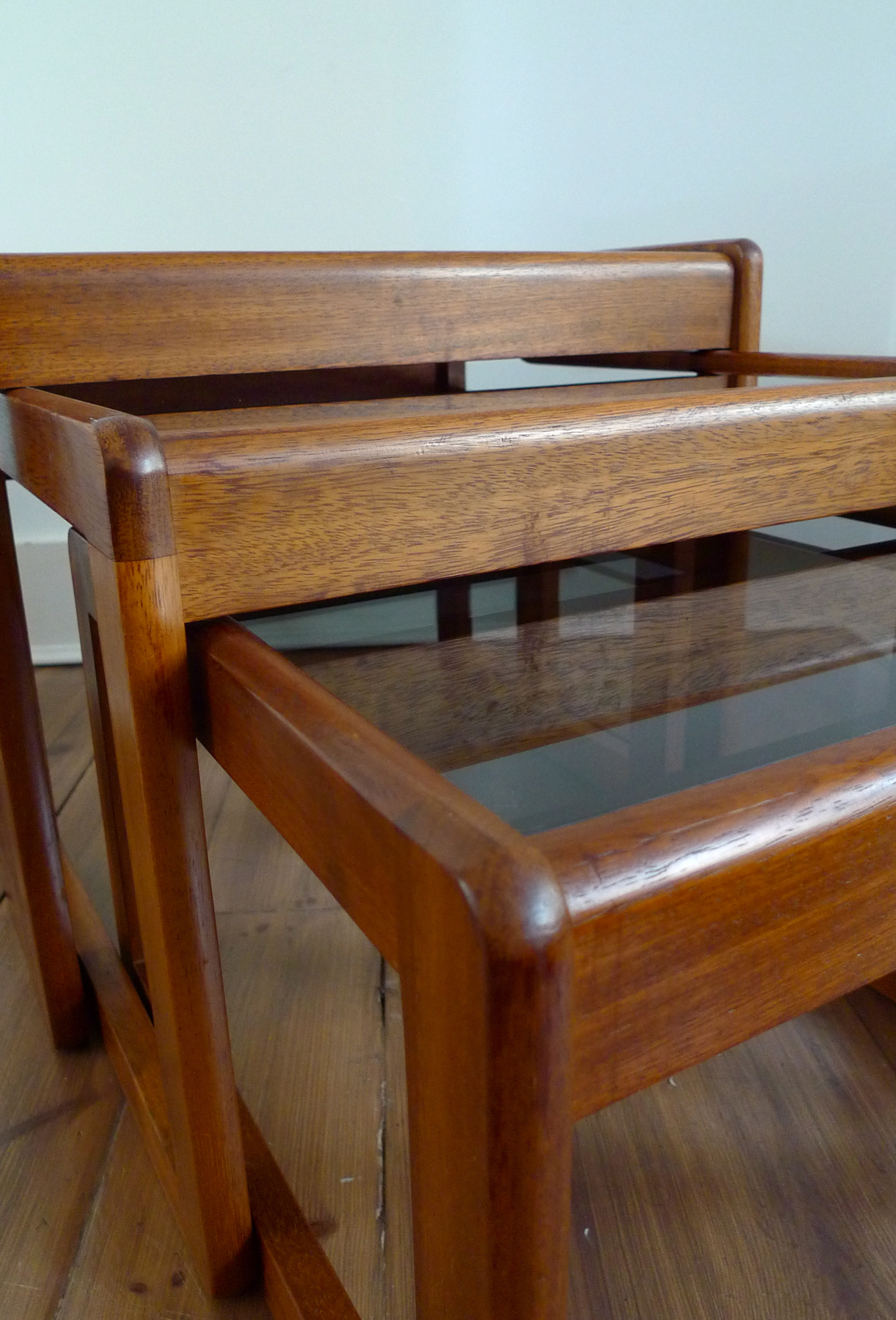 Retrp Vintage 1960's Teak Nested Tables