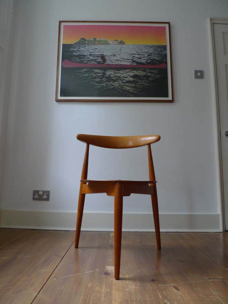 Hans Wegner Heart Chairs by Fritz Hansen