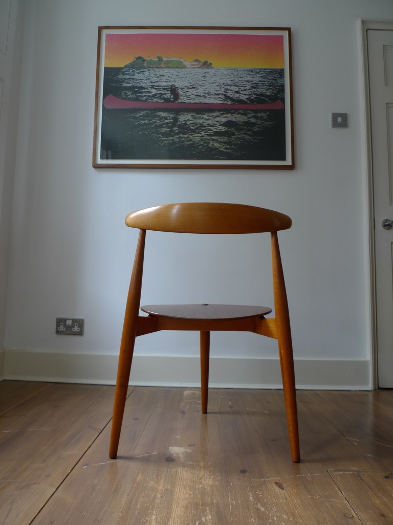 Hans Wegner Heart Chairs by Fritz Hansen