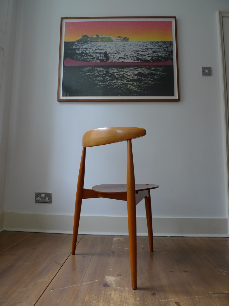 Hans Wegner Heart Chairs by Fritz Hansen