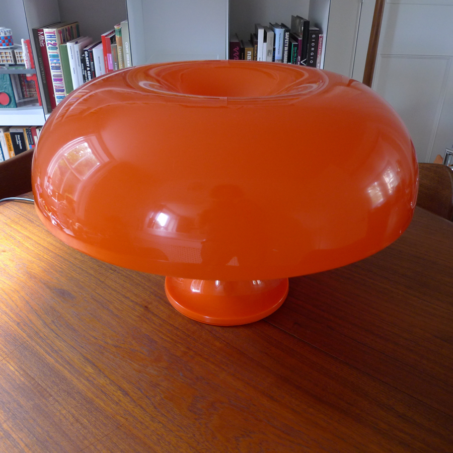 Artemide Nesso Table Lamp in Orange