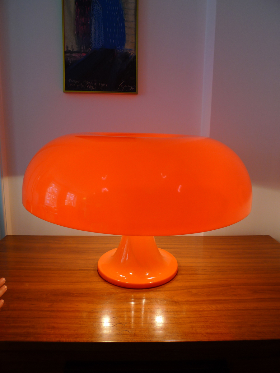 Artemide Nesso Table Lamp in Orange