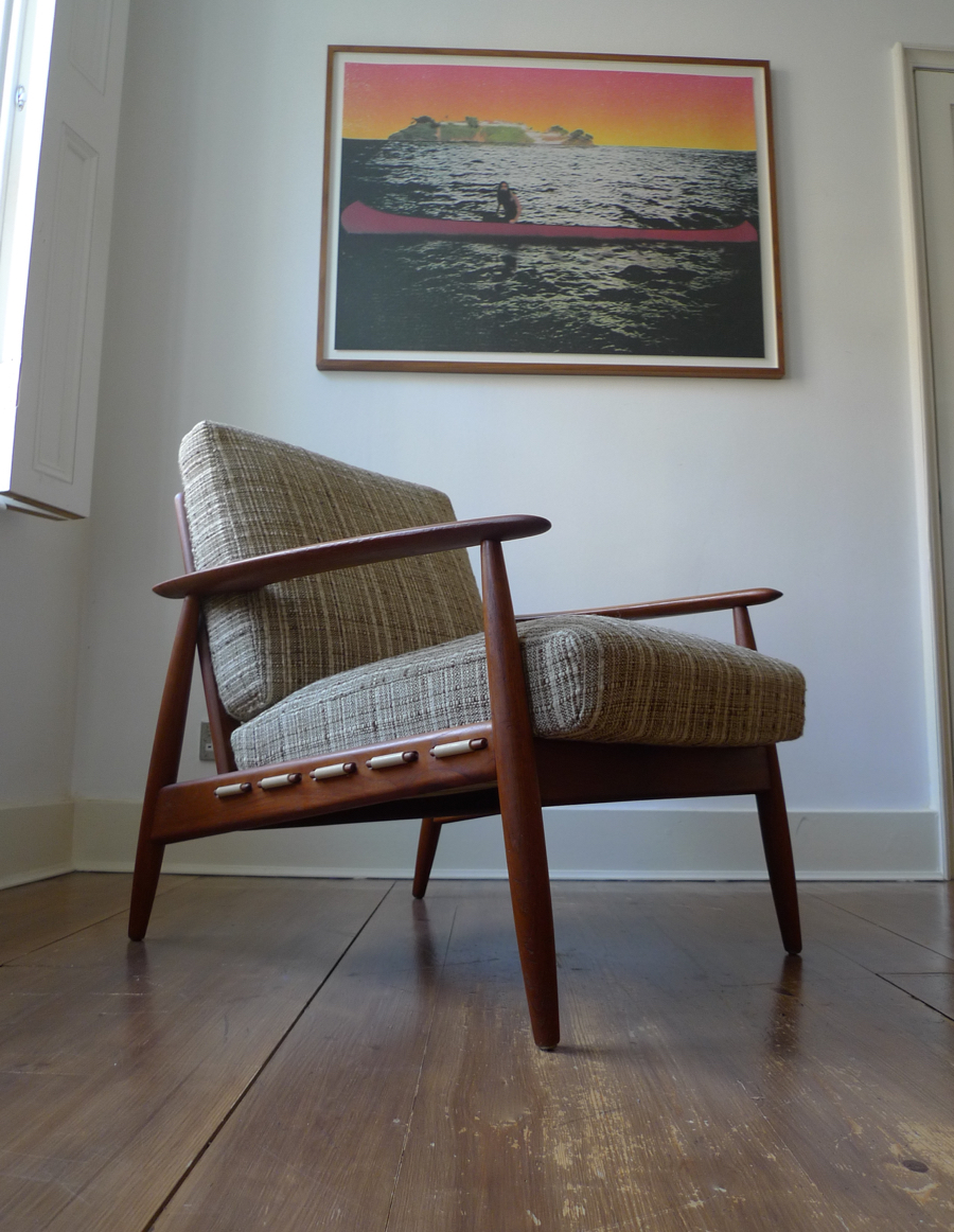 Danish Teak Lounge Chair