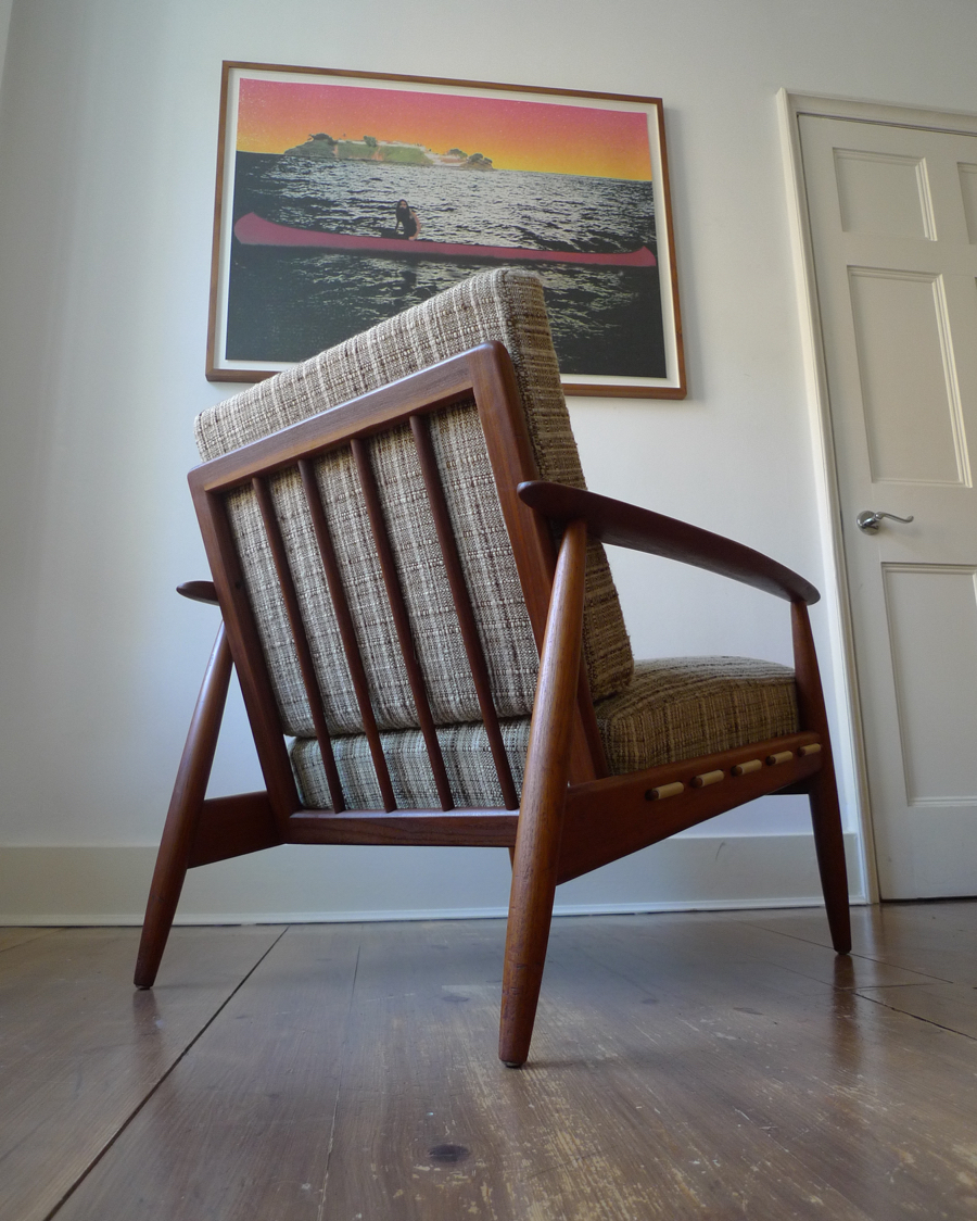 Danish Teak Lounge Chair