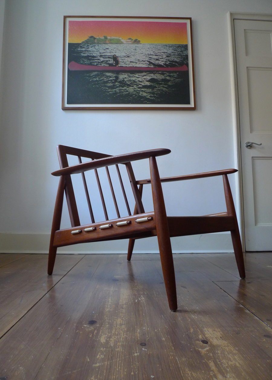 Danish Teak Lounge Chair