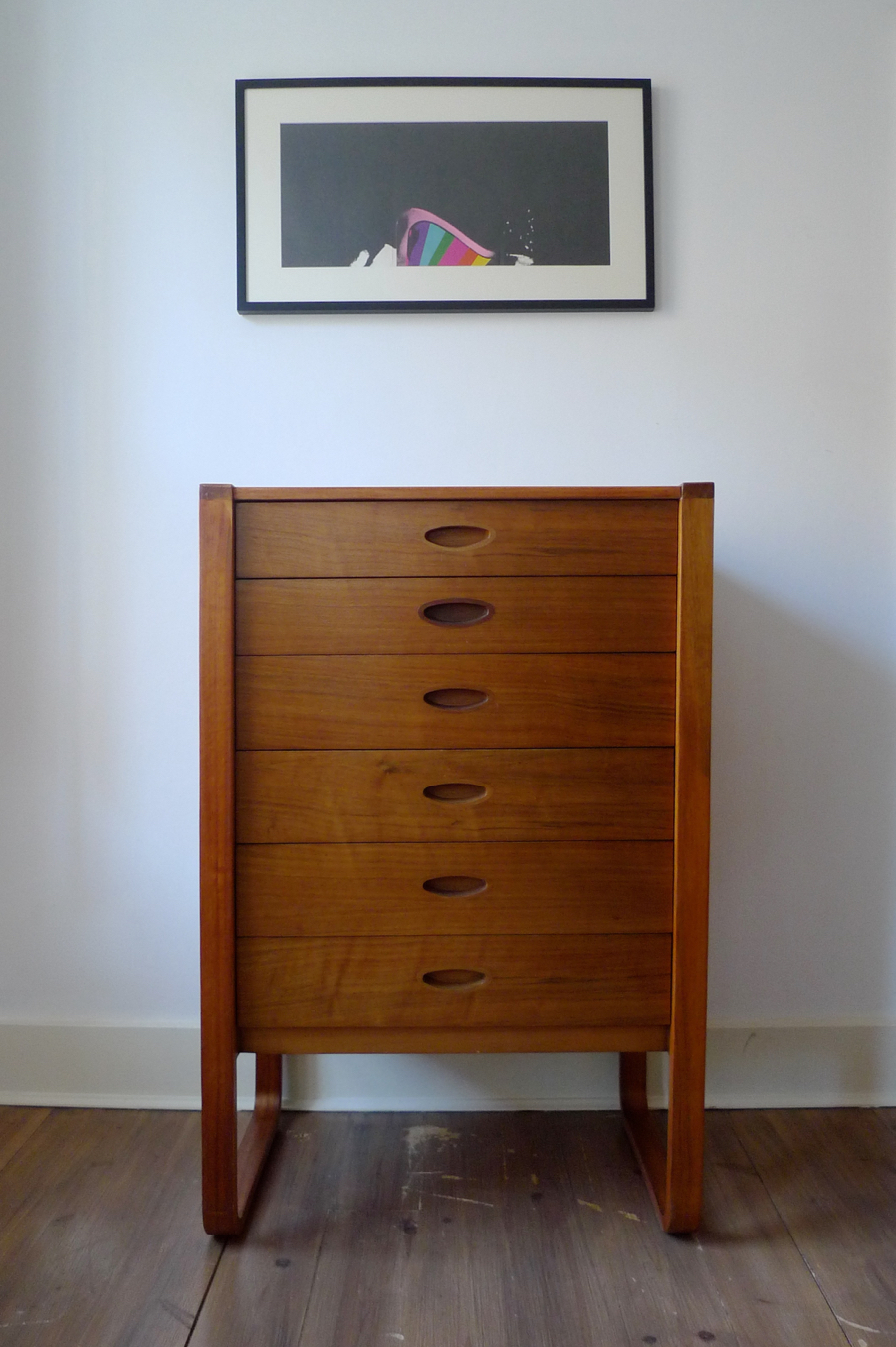 UNIFLEX TEAK DRAWERS by GUNTHER HOFFSTEAD