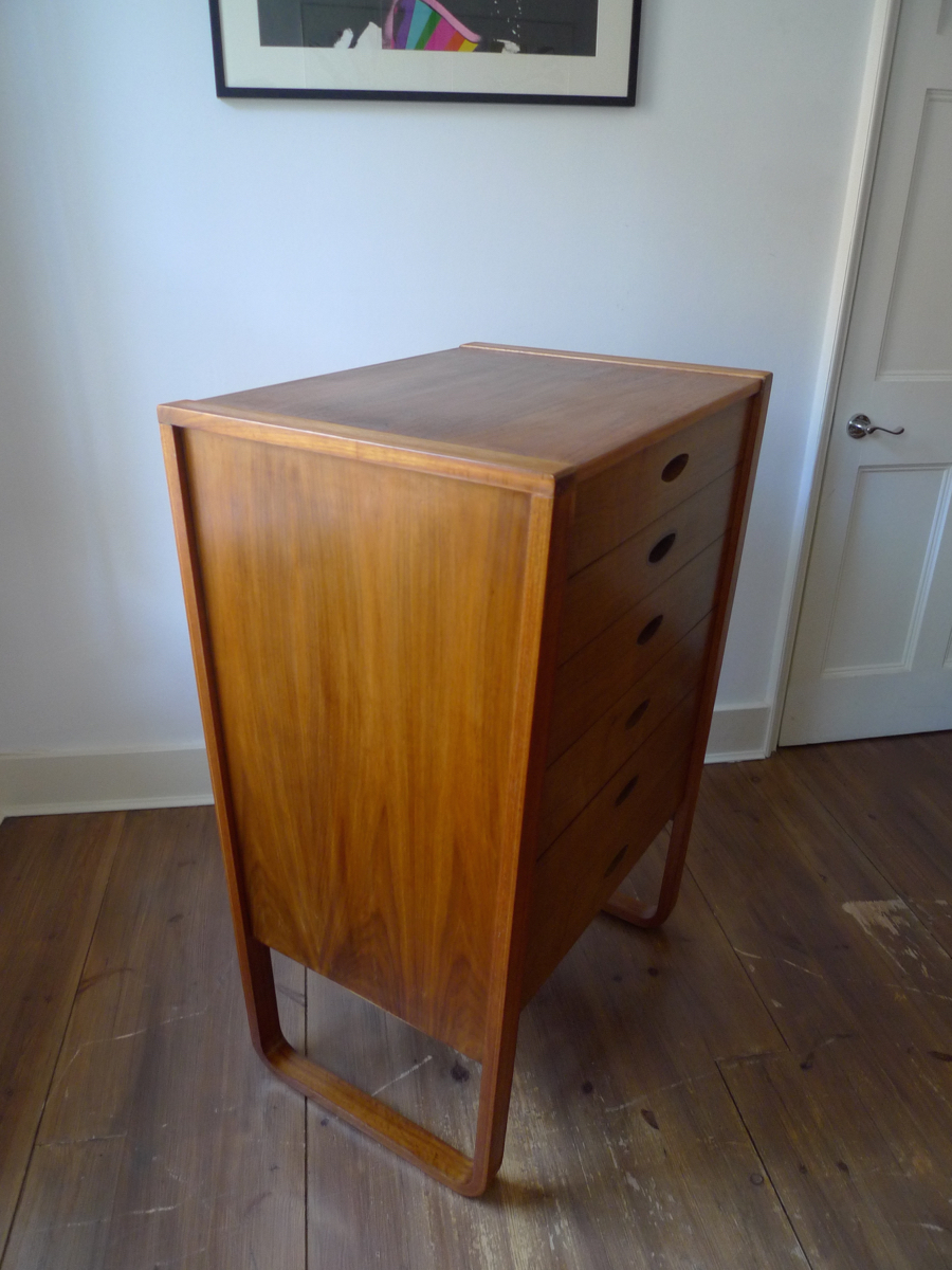 UNIFLEX TEAK DRAWERS by GUNTHER HOFFSTEAD