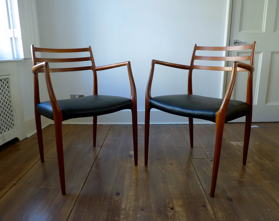 J L Moller Dining Chairs