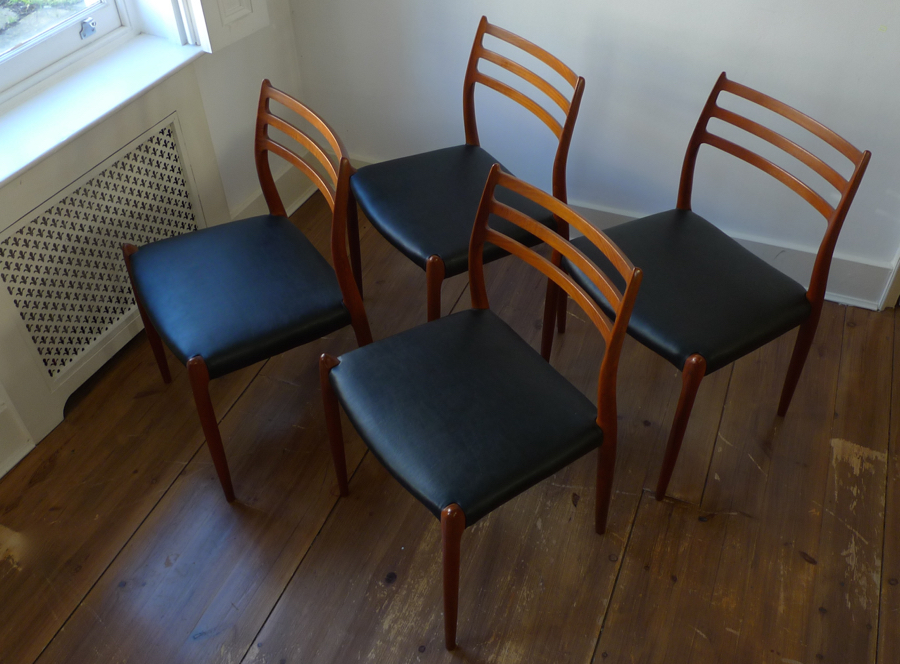 J L Moller Dining Chairs