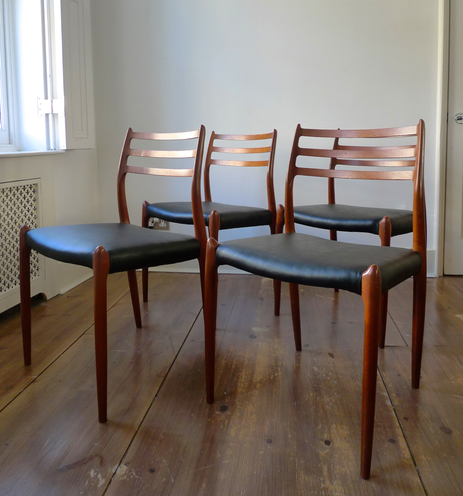 J L Moller Dining Chairs
