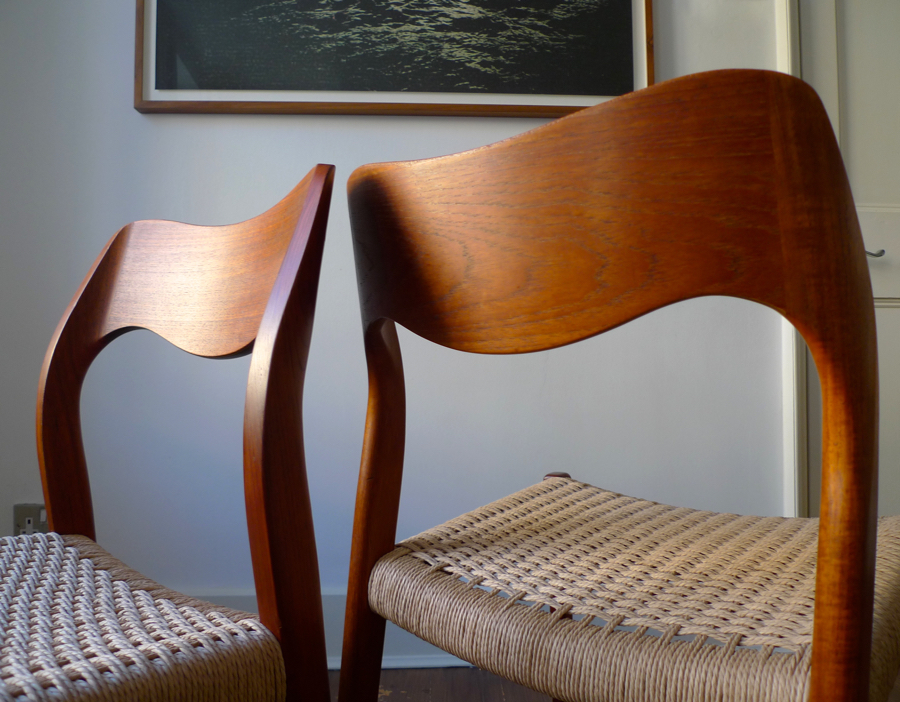 J L Moller Dining Chairs