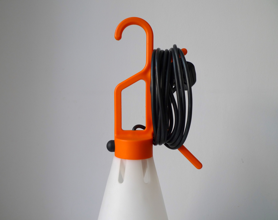MAYDAY lamp (1999), by Konstantin Grcic for FLOS