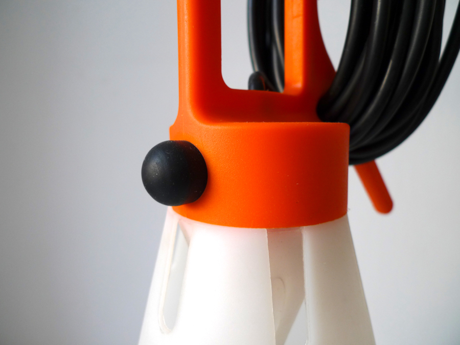 MAYDAY lamp (1999), by Konstantin Grcic for FLOS