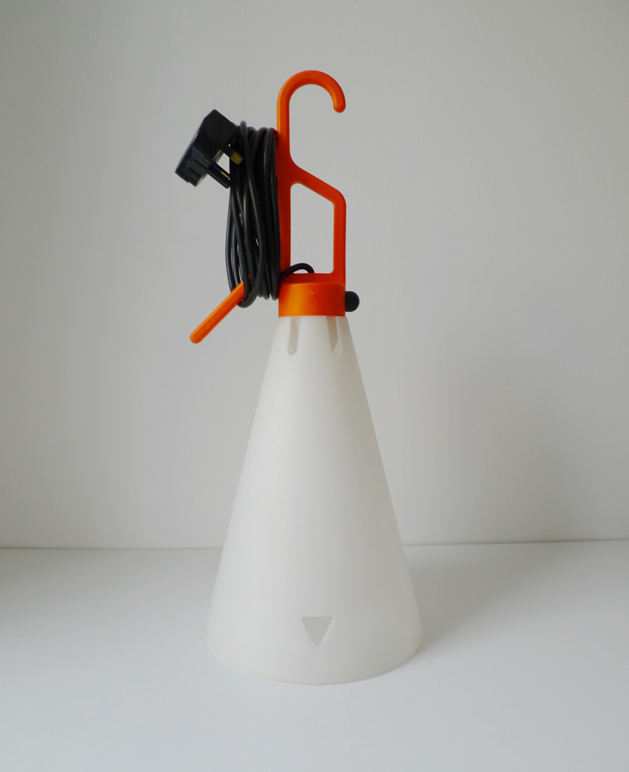 MAYDAY lamp (1999), by Konstantin Grcic for FLOS
