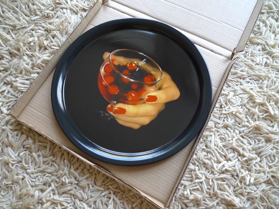 MARTIN PARR “ENGLAND. LONDON. A SOLICITORS CHRISTMAS PARTY” ’95 SIGNED LIMITED EDITION TRAY | placecalledspace