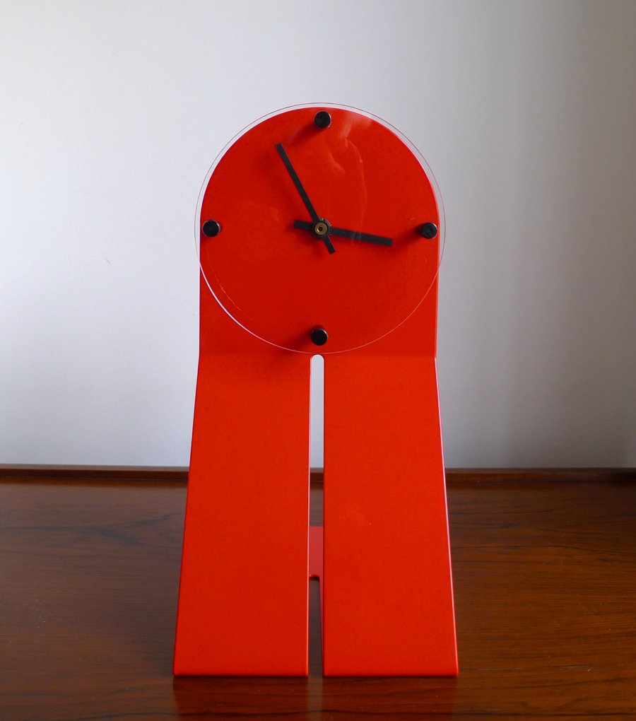 POST-MODERNIST JUNGHANS CLOCK, 1980's