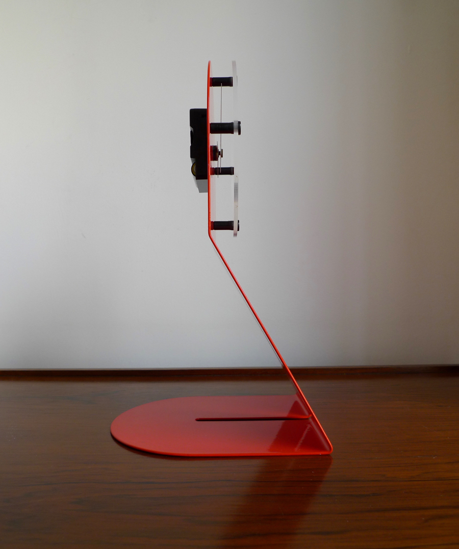 POST-MODERNIST JUNGHANS CLOCK, 1980's