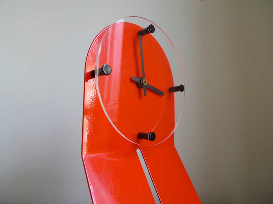 POST-MODERNIST JUNGHANS CLOCK, 1980's