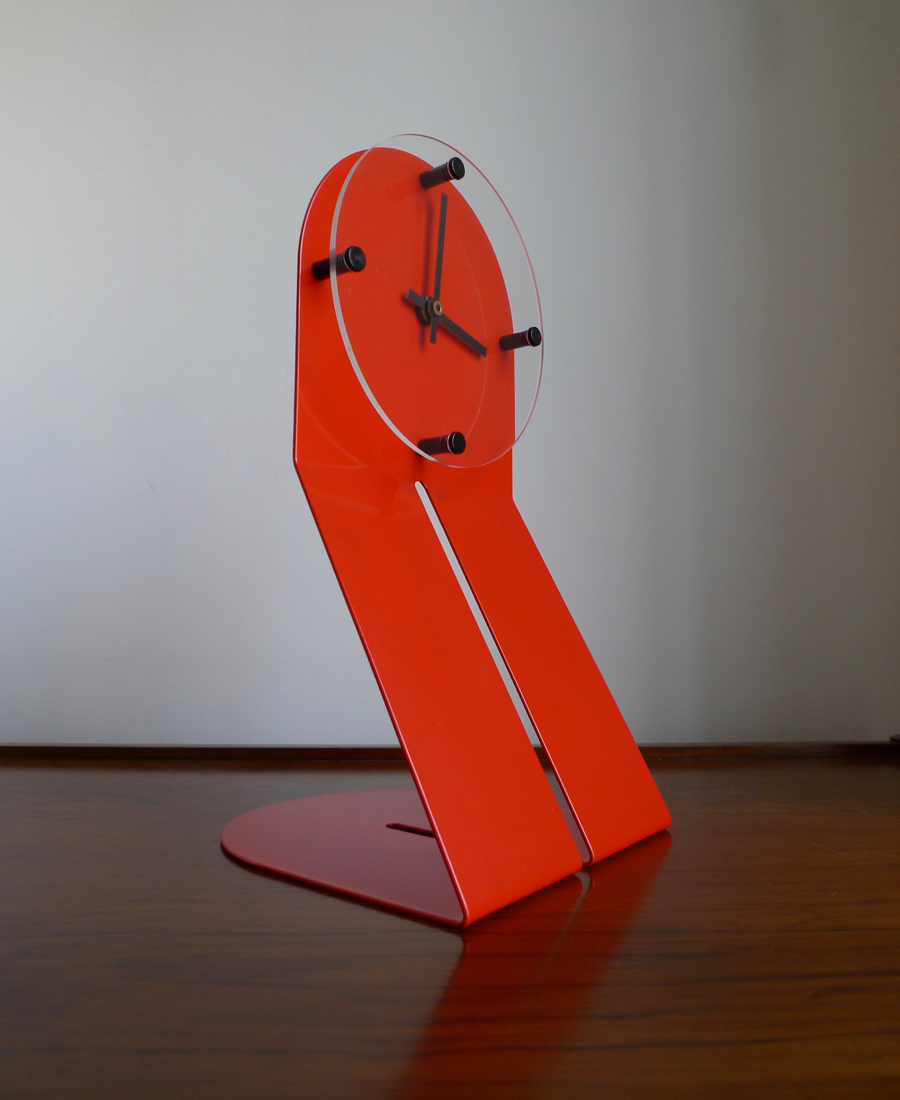 POST-MODERNIST JUNGHANS CLOCK, 1980's