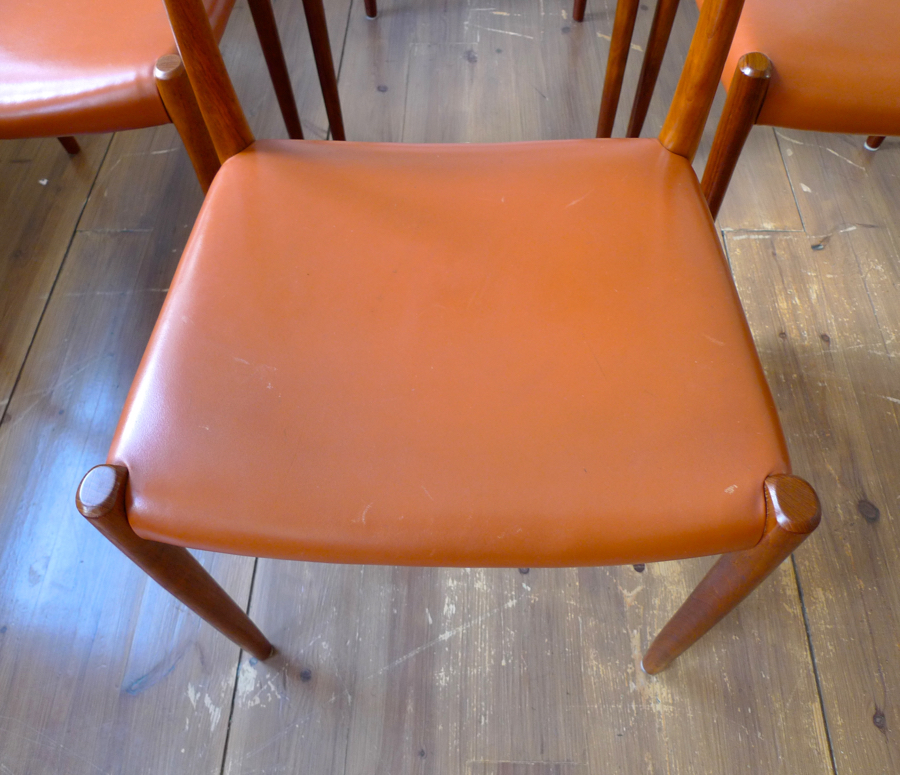 Danish, #77 Dining Chairs by Niels Otto Moller for J.L. Moller Mobelfabrik | placecalledspace.com