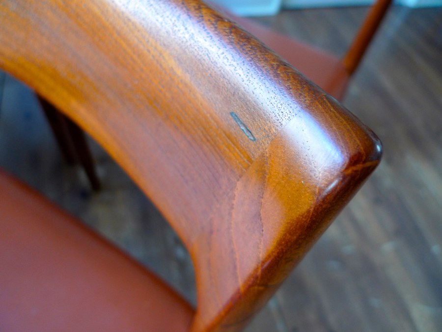 Danish, #77 Dining Chairs by Niels Otto Moller for J.L. Moller Mobelfabrik | placecalledspace.com
