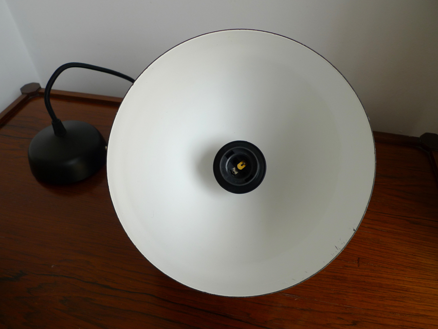 “TROUBADOUR” PENDANT LIGHT by KAJ FRANCK for FOG & MORUP & ARABIA FINEL 1976