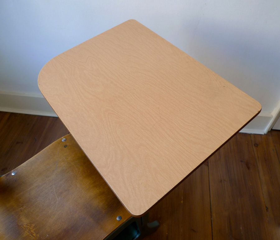 VINTAGE 50s “CRUSADER” CHAIR DESK by AMERICAN SEATING Co.