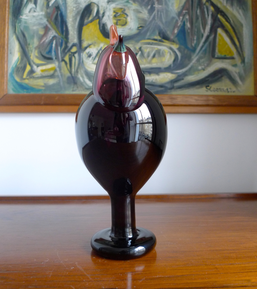 OIVA TOIKKA BIRD ROOSTER, NUUTAJÄRVI IITTALA