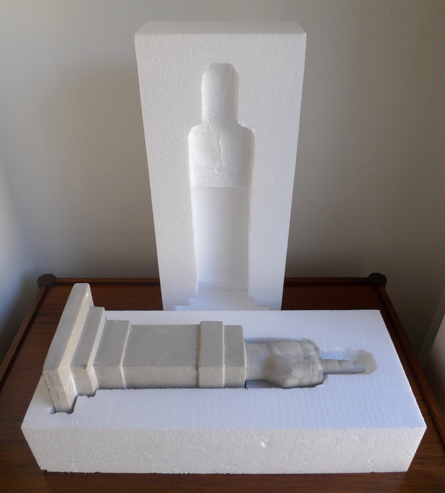 MAURIZIO CATTELAN L.O.V.E. CONCRETE SCULPTURE, Edition by Seletti 2015