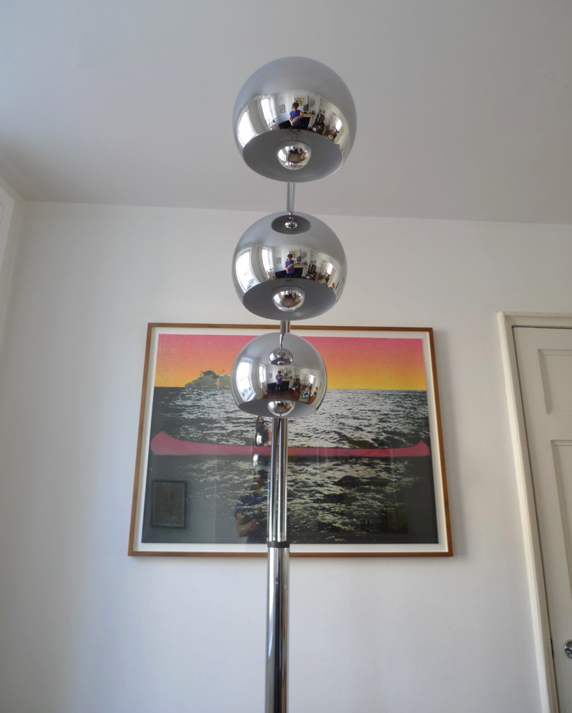 MID 20th CENTURY 3 ARM ARC FLOOR LAMP