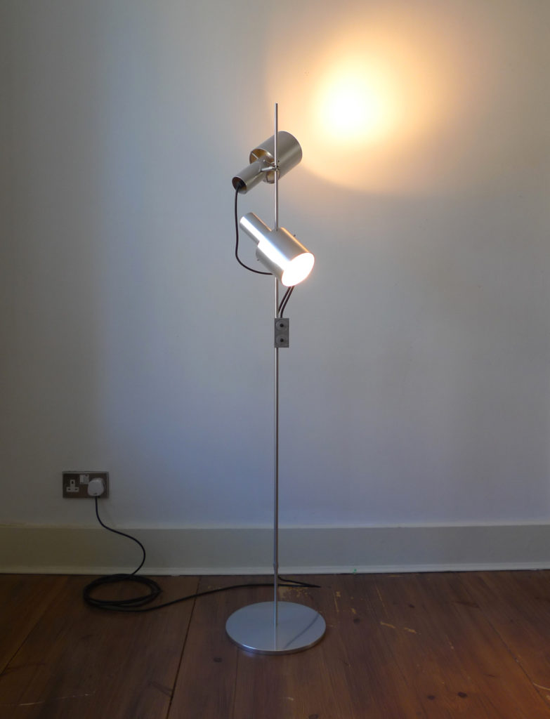 PETER NELSON TA STANDARD LAMP by ARCHITECTURAL LIGHTING Ltd, 1967