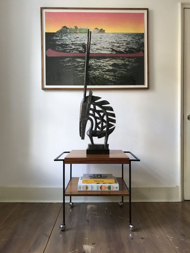 lovely mid-century Modernist drinks trolley / side table, circa 1960s