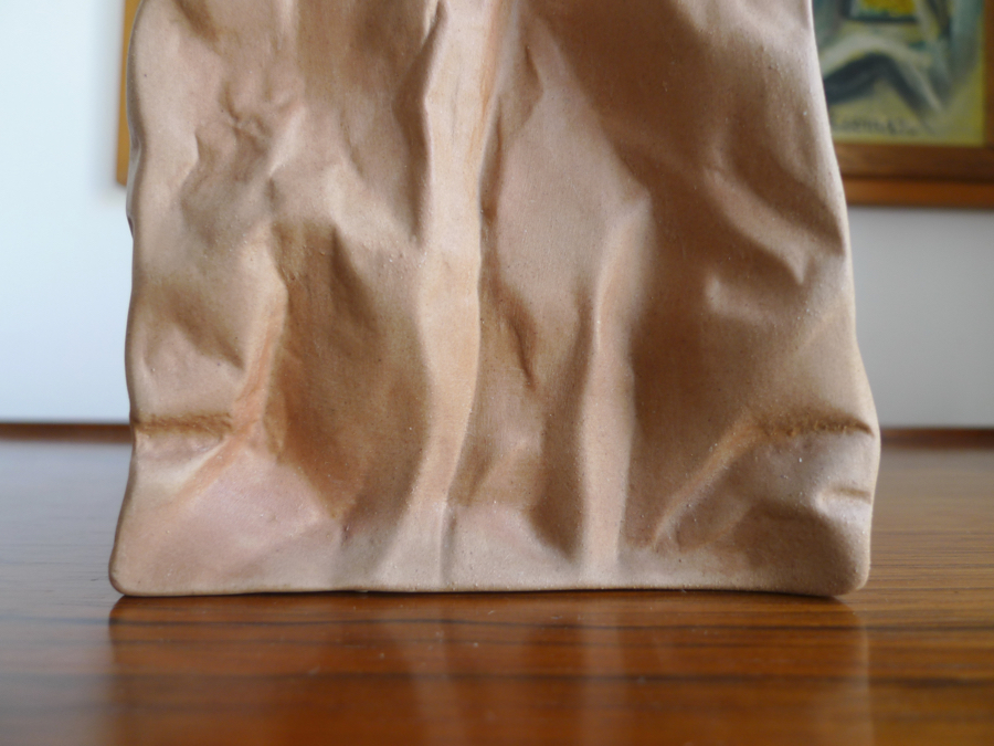 TAPIO WIRKKALA “PAPER BAG VASE” for ROSENTHAL