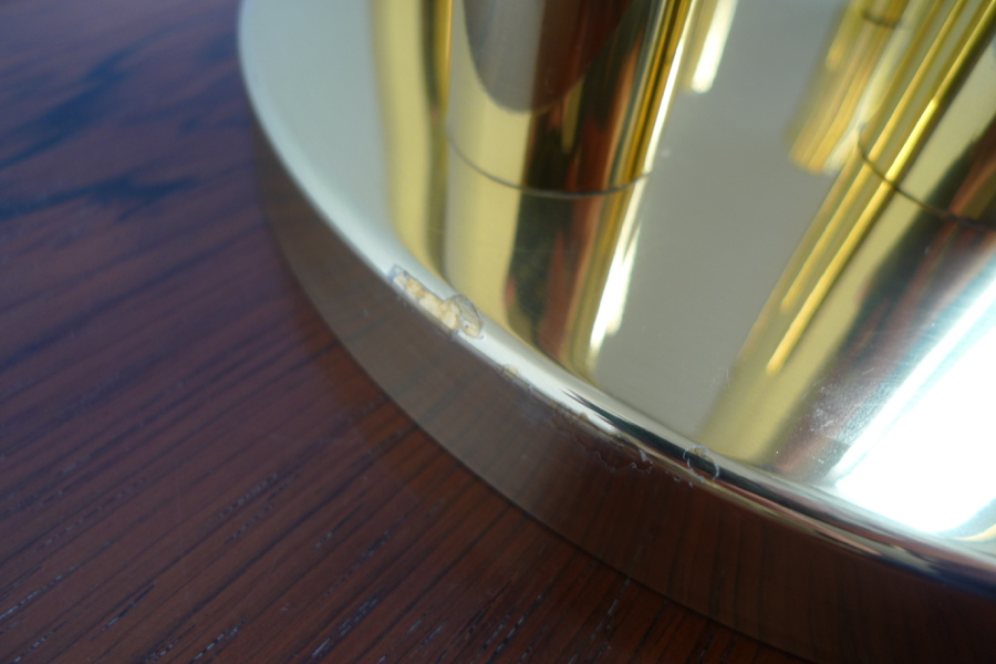 Gaetano Sciolari Brass Wall Light By S. A. Boulanger, c.1960s