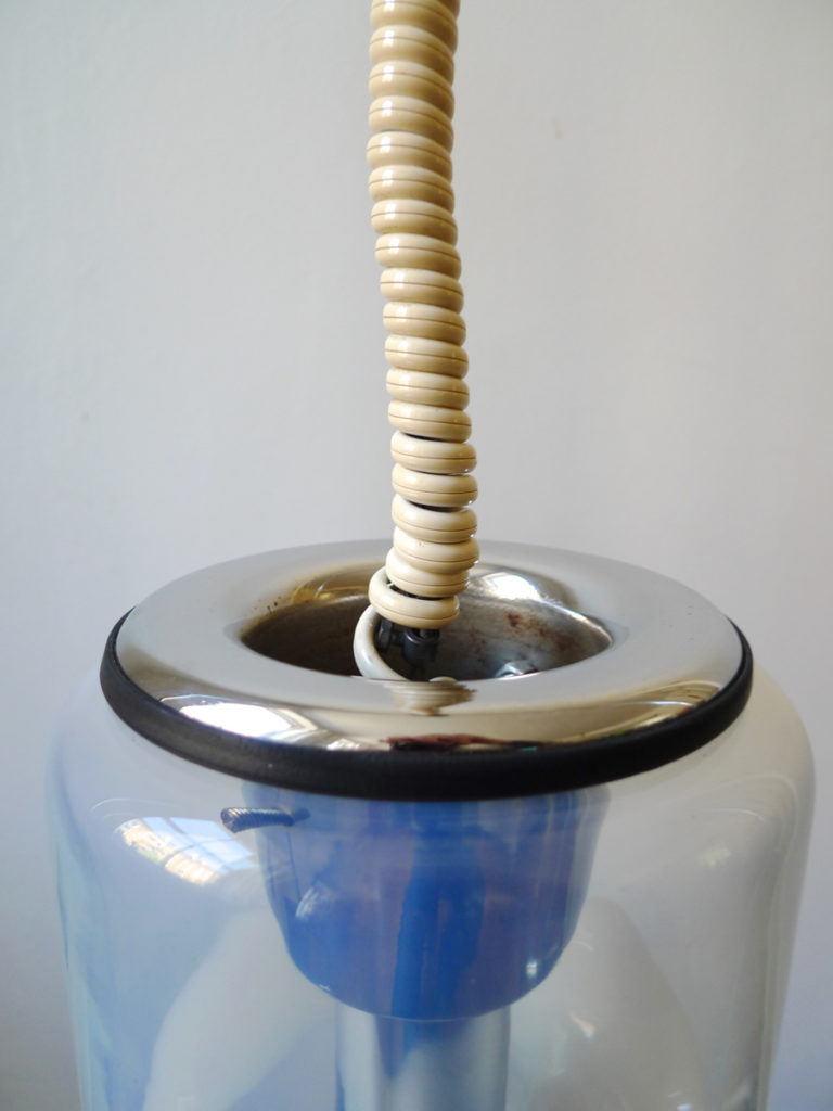 Giusto Toso Murano Art Glass Pendant for Leucos Italy, c.1960s