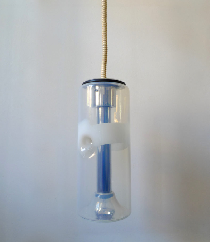 Giusto Toso Murano Art Glass Pendant for Leucos Italy, c.1960s