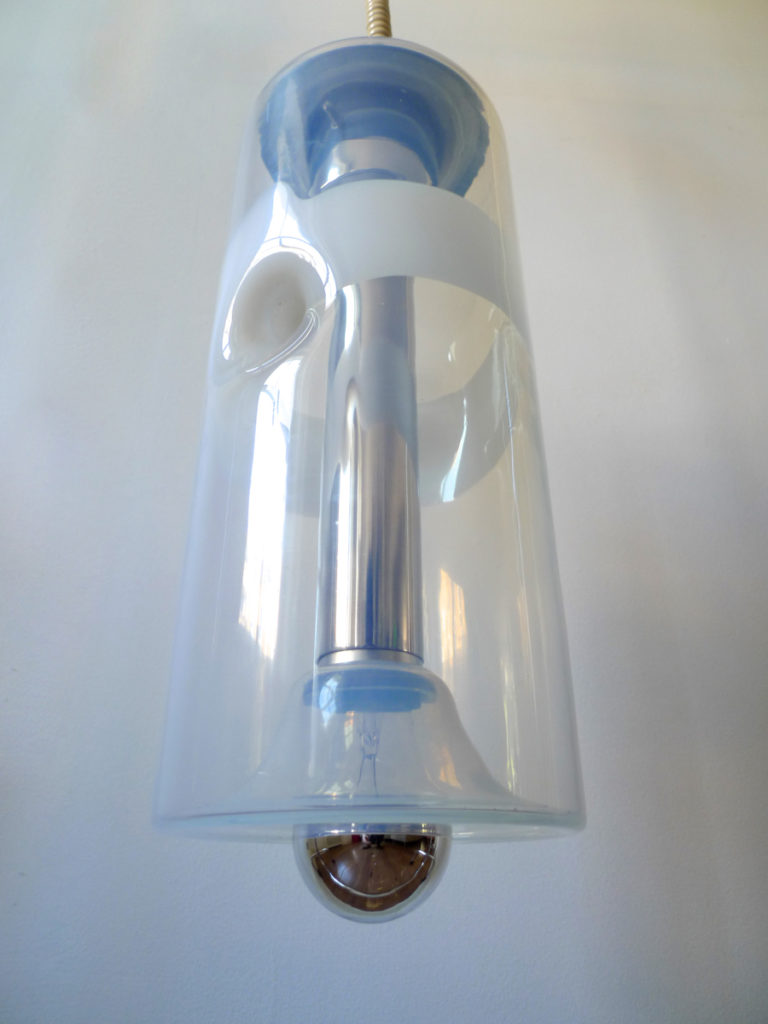 Giusto Toso Murano Art Glass Pendant for Leucos Italy, c.1960s