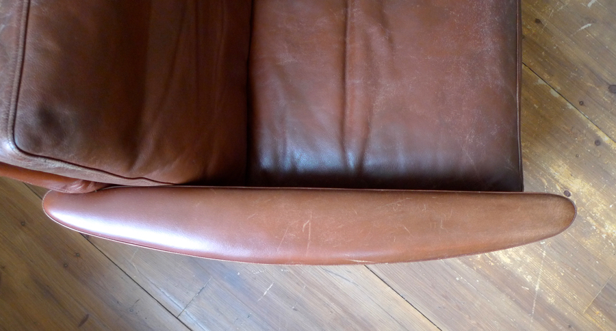 Kurt Østervig Rosewood & Leather Club Chair for Ryesberg Møbler, c.1967