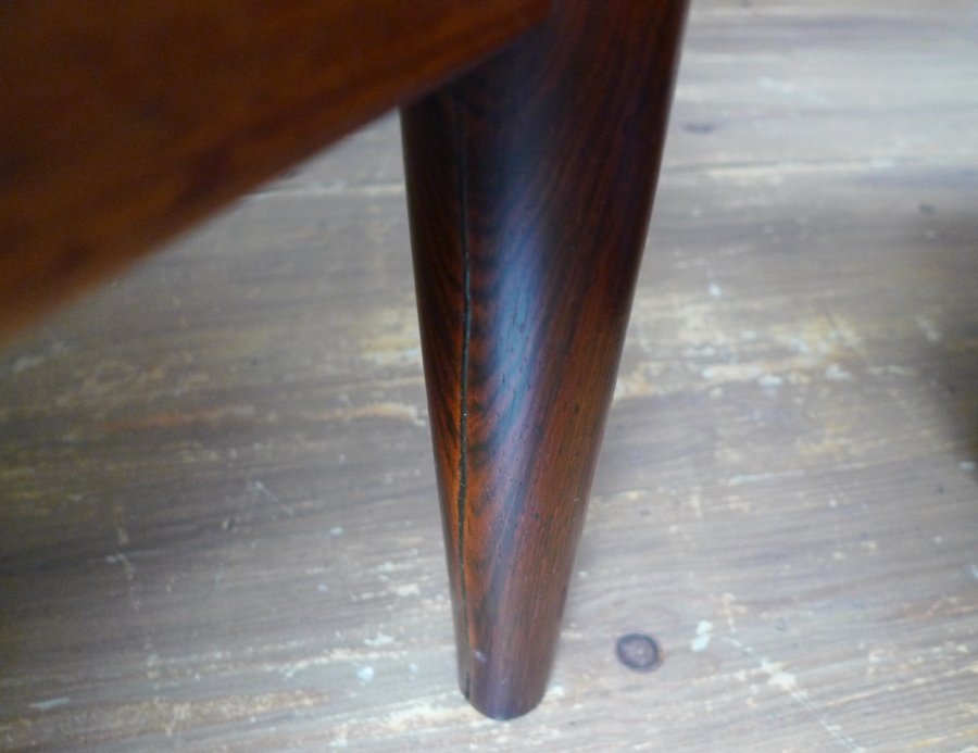 Kurt Østervig Rosewood & Leather Club Chair for Ryesberg Møbler, c.1967