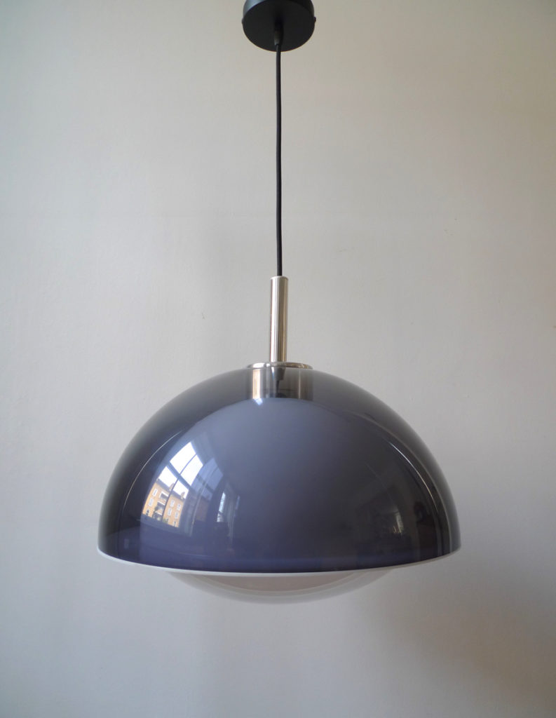Robert Welch Mushroom Pendant Light for Lumitron, 1966