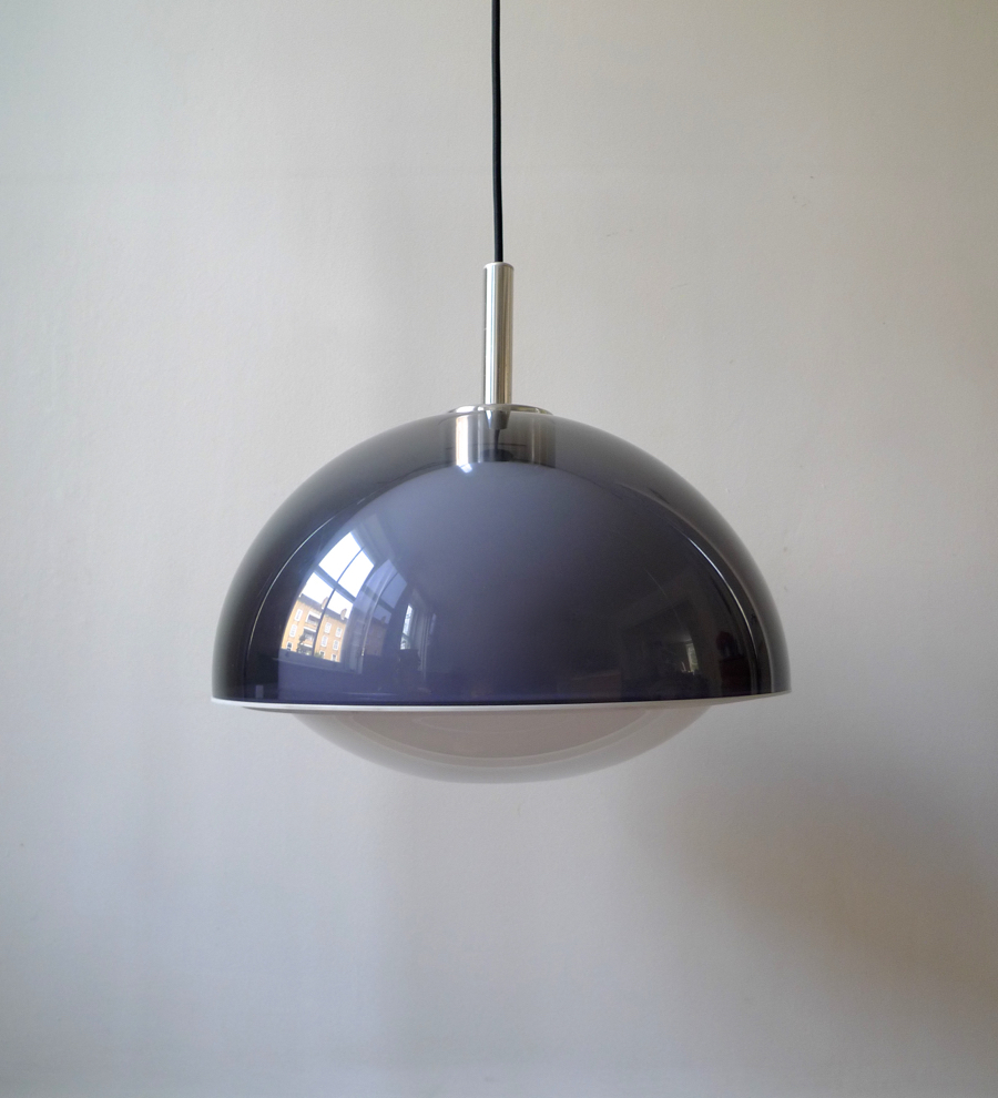 Robert Welch Mushroom Pendant Light for Lumitron, 1966