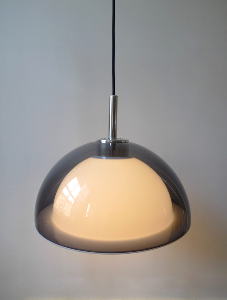 Robert Welch Mushroom Pendant Light for Lumitron, 1966