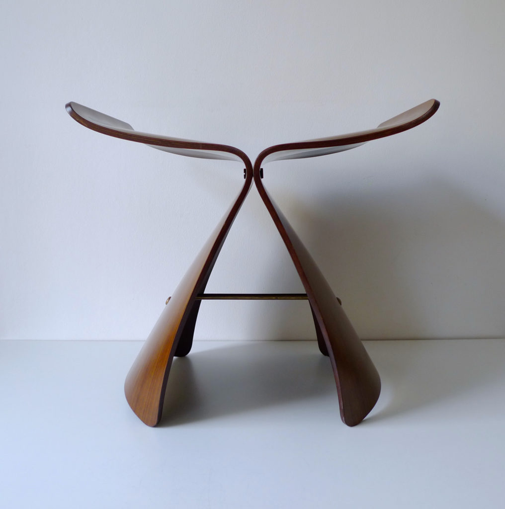 Original Sori Yanagi “Butterfly Stool” by Tendo Mokko Co Ltd, Japan, 1956