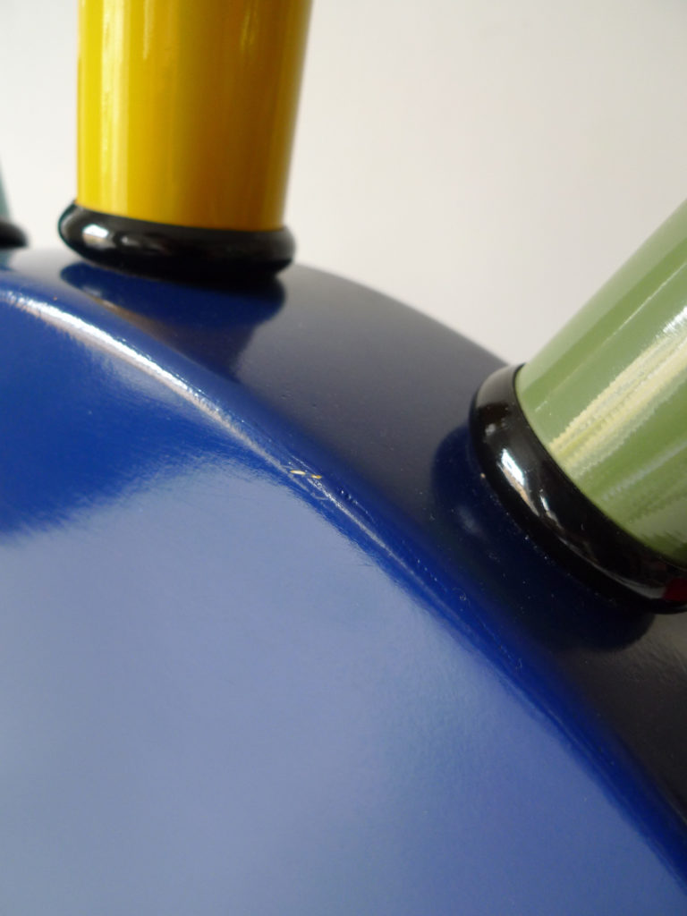 Martine Bedin "Super" Lamp by Memphis Group, 1981 - Sottsass Zanini Era