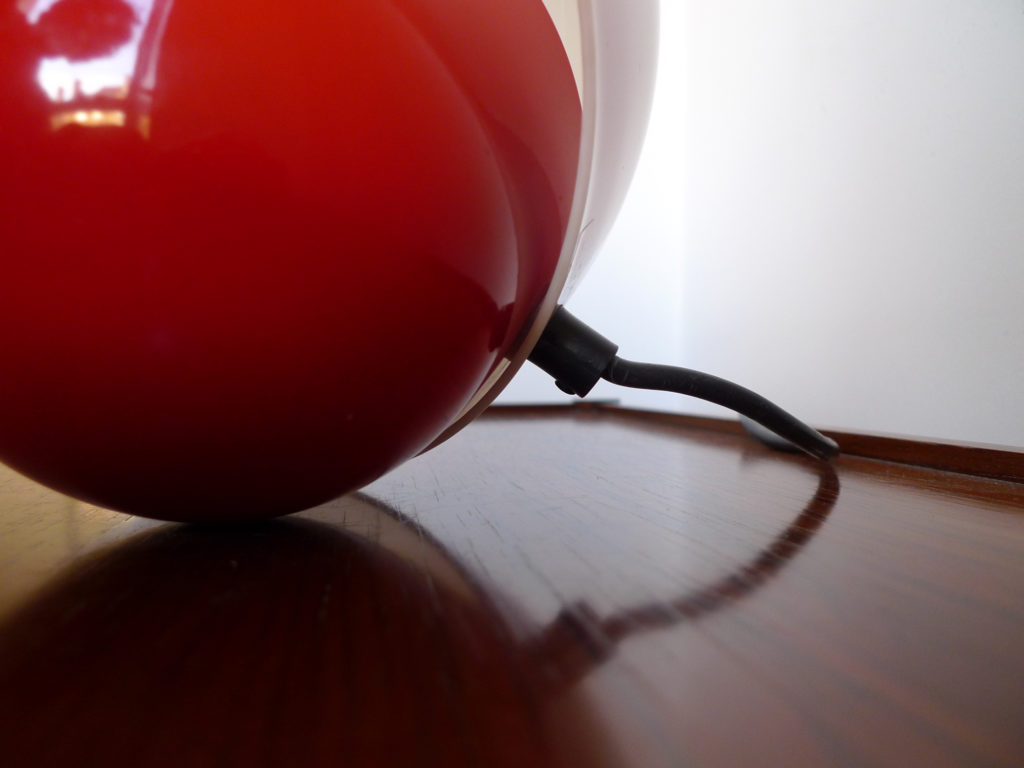 Space Age Italian Mushroom Table Lamp by Piuluce, c.1970s