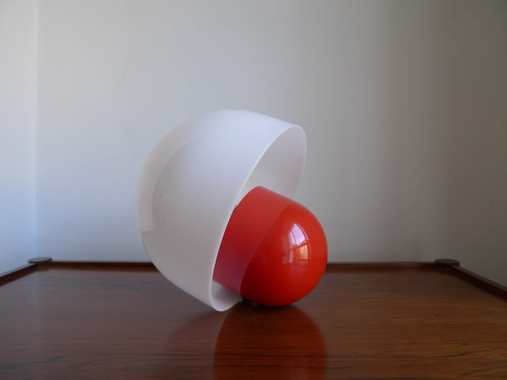 Space Age Italian Mushroom Table Lamp by Piuluce, c.1970s