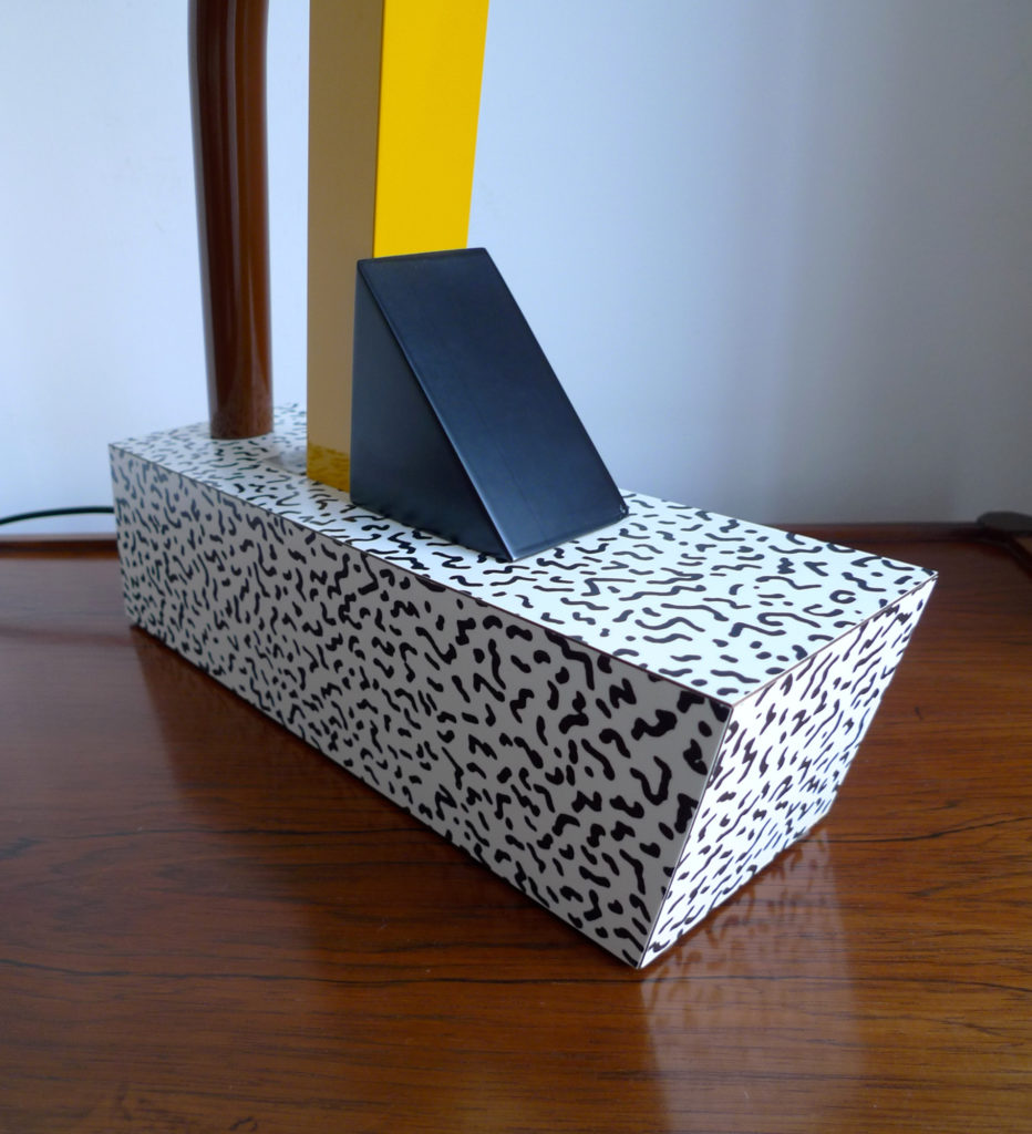 Ettore Sottsass "Tahiti" Lamp by Memphis Group, Milano 1981