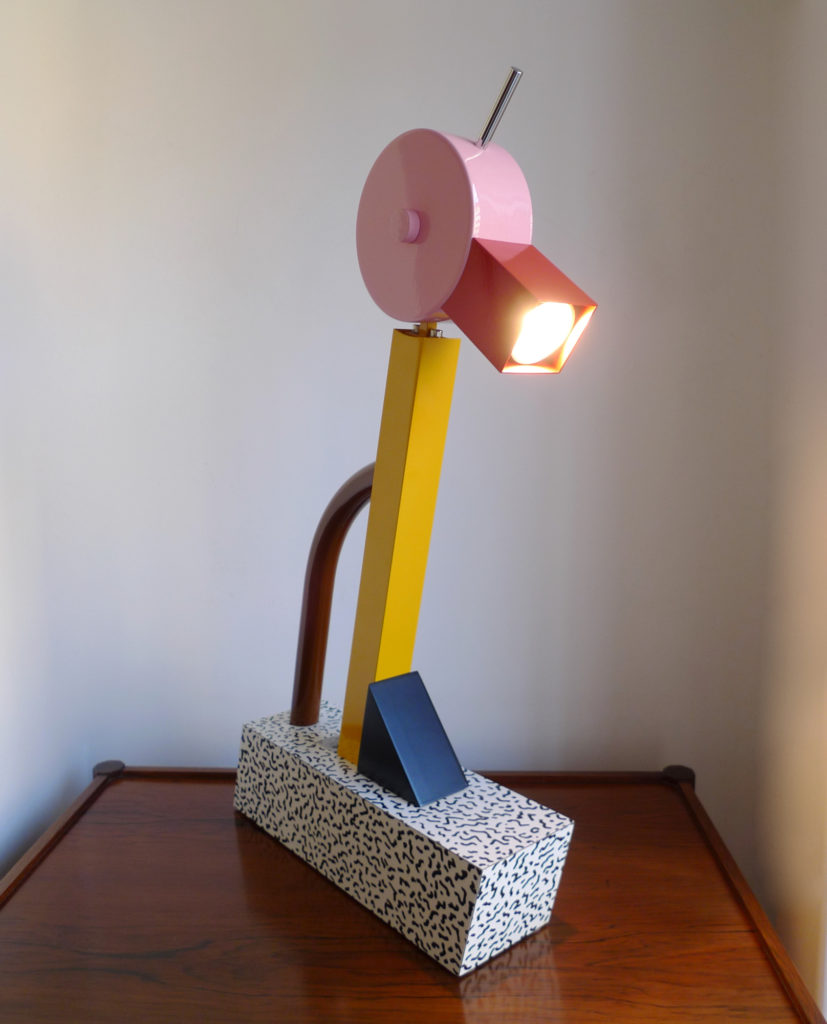 Ettore Sottsass "Tahiti" Lamp by Memphis Group, Milano 1981