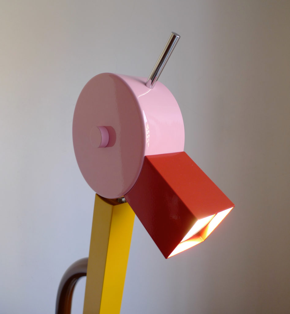 Ettore Sottsass "Tahiti" Lamp by Memphis Group, Milano 1981